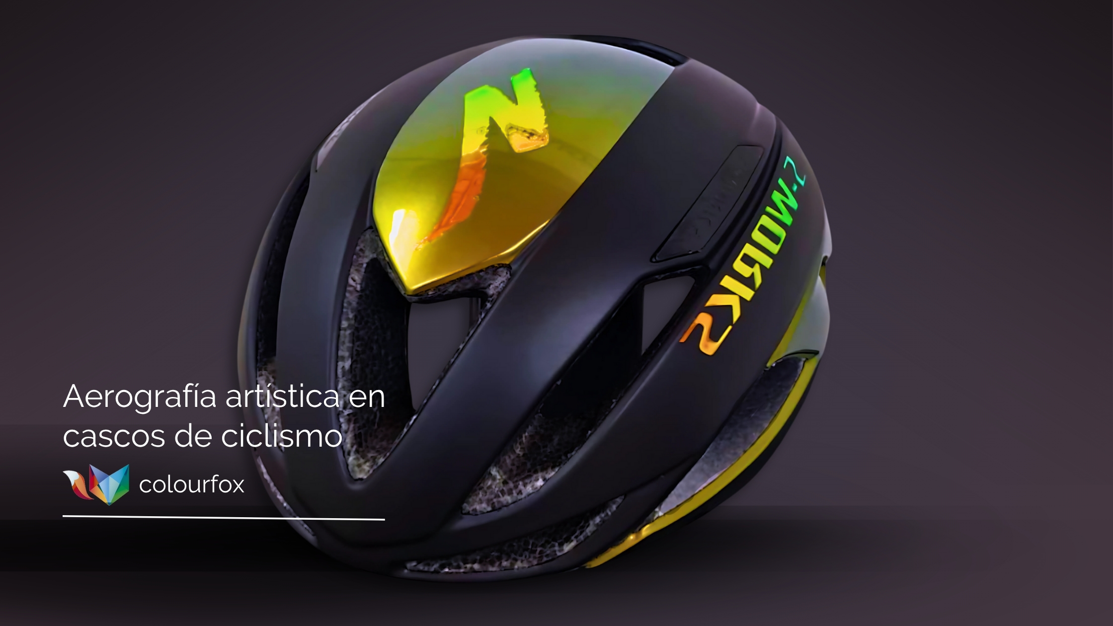 Aerografía artística en cascos de ciclismo: 7 técnicas profesionales para crear diseños únicos